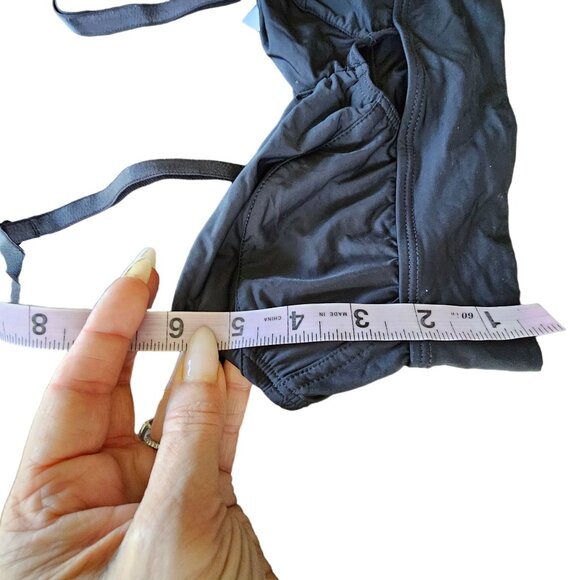 NWT Adore Me wireless bra Black front cut out sz xs - Picture 4 of 9